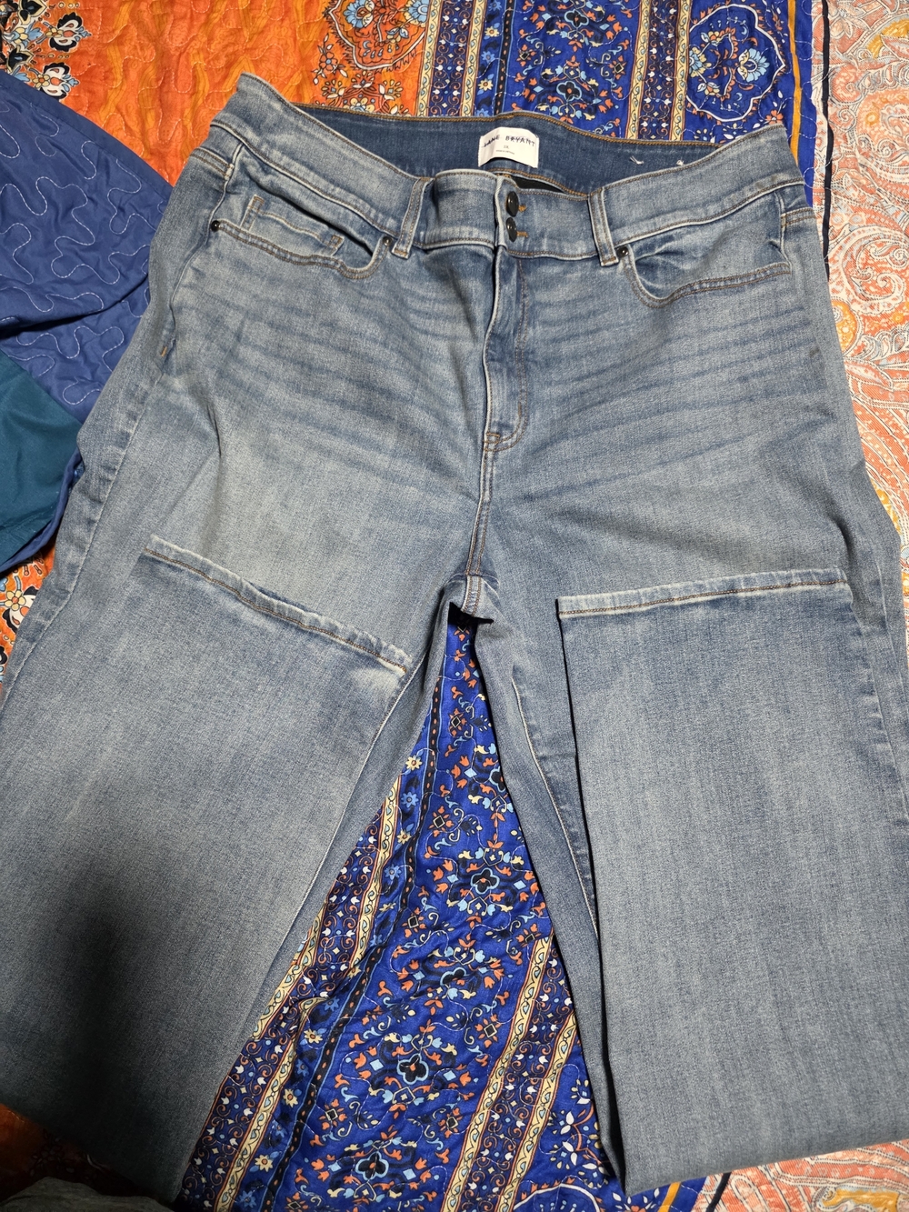 Lane Bryant Light Blue Women's Straight-Leg Jeans